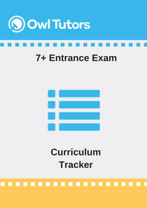 7 Plus Curriculum Tracker