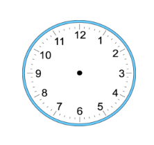 Image of empty clock face