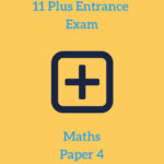 11 Plus Maths Paper 4
