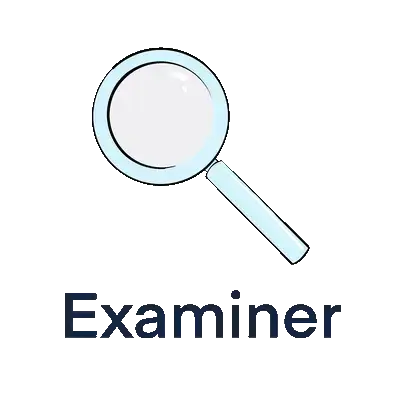 Image of a badge representing Examiner