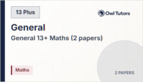 13 Plus Mathematics Core Pack 1 (2 papers)